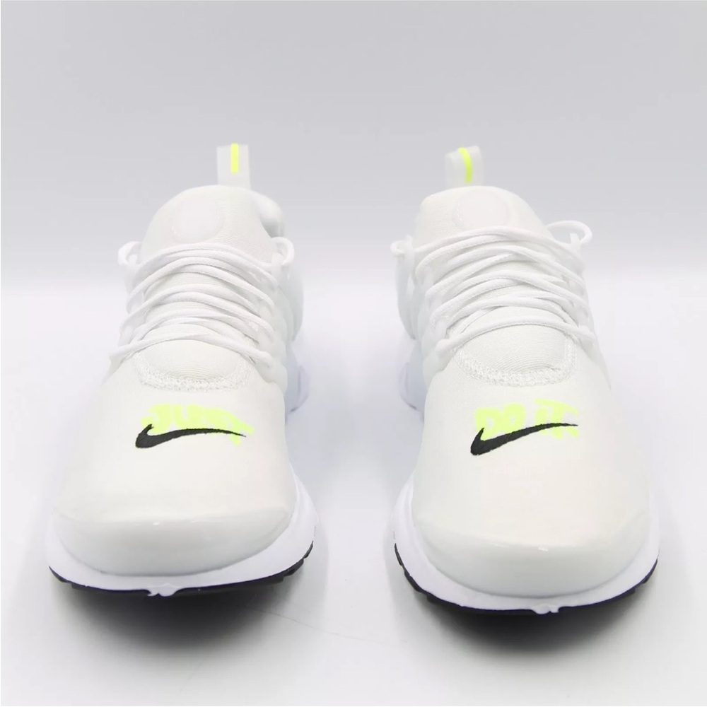 New! Nike Presto GS - White Volt Black